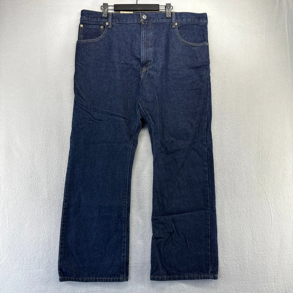 Levis Jeans men's 40x29 Blue 517 Denim Western Cowboy Boot  Dark Deadstock NEW
